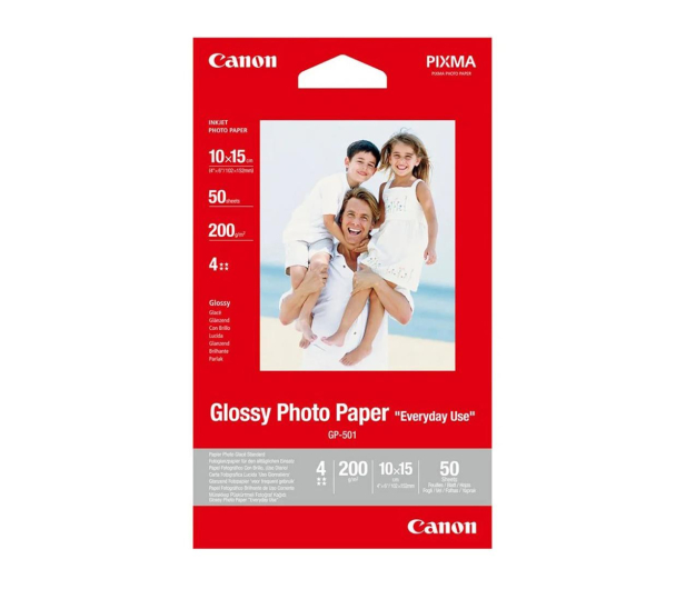 CANON Papier fotograficzny GP-501 (10x15cm 210g) 50szt 0775B081 - 601329 - zdjęcie